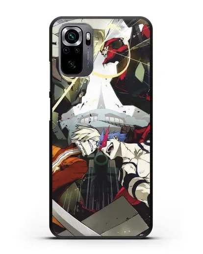 Чехол аниме Гуррен Лаганн (Gurren Lagann) последняя битва силиконовый для Xiaomi Poco M5s
