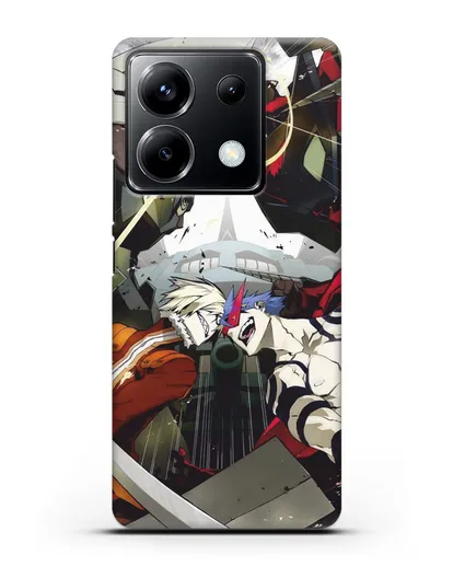 Чехол аниме Гуррен Лаганн (Gurren Lagann) последняя битва силиконовый для Xiaomi Poco X6