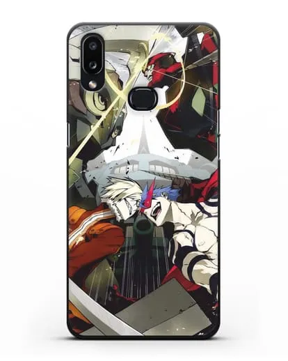 Чехол аниме Гуррен Лаганн (Gurren Lagann) последняя битва силиконовый для Samsung Galaxy A10s [SM-F107F]