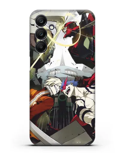 Чехол аниме Гуррен Лаганн (Gurren Lagann) последняя битва силиконовый для Samsung Galaxy A25 [SM-A256]