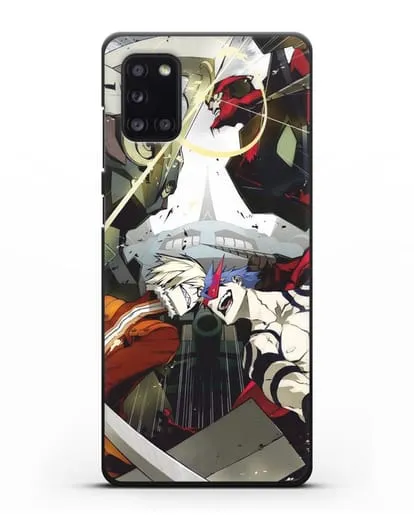 Чехол аниме Гуррен Лаганн (Gurren Lagann) последняя битва силиконовый для Samsung Galaxy A31 [SM-A315F]