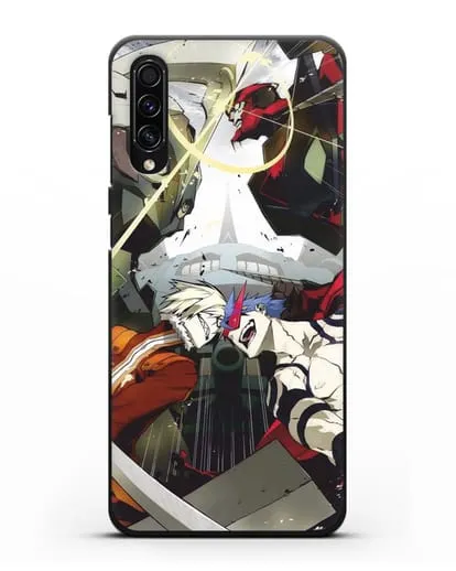 Чехол аниме Гуррен Лаганн (Gurren Lagann) последняя битва силиконовый для Samsung Galaxy A50s [SM-F507FN]