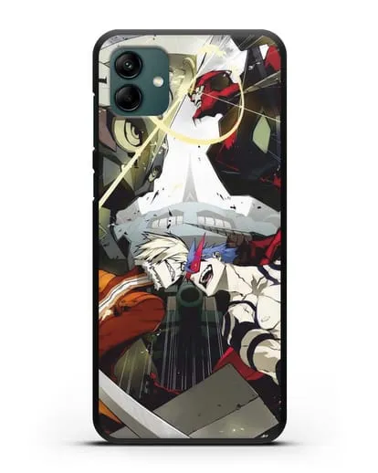 Чехол аниме Гуррен Лаганн (Gurren Lagann) последняя битва силиконовый для Samsung Galaxy A04 [SM-A045F]