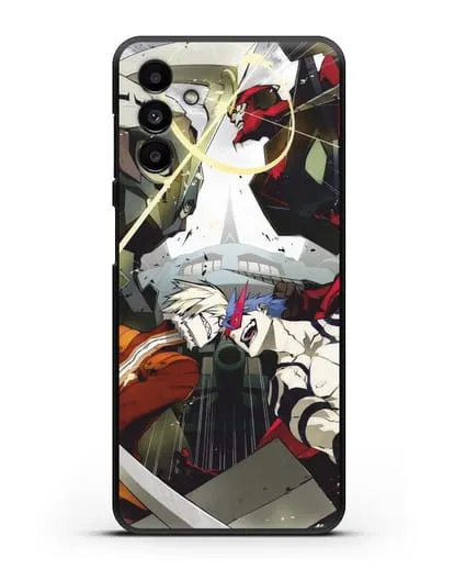 Чехол аниме Гуррен Лаганн (Gurren Lagann) последняя битва силиконовый для Samsung Galaxy A13 5G [SM-A136]