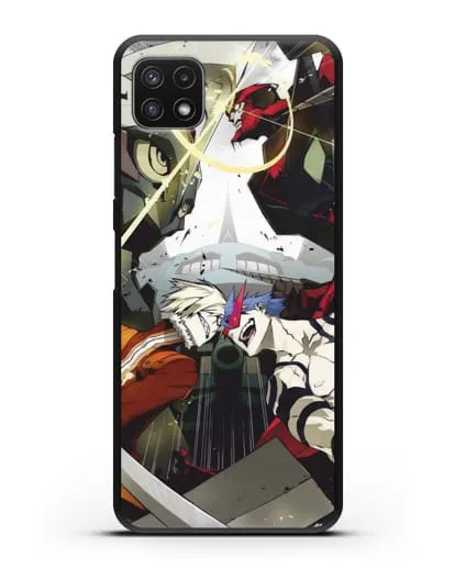 Чехол аниме Гуррен Лаганн (Gurren Lagann) последняя битва силиконовый для Samsung Galaxy A22s [A226B]