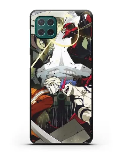 Чехол аниме Гуррен Лаганн (Gurren Lagann) последняя битва силиконовый для Samsung Galaxy M62 [SM-M625F]