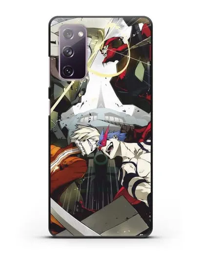 Чехол аниме Гуррен Лаганн (Gurren Lagann) последняя битва силиконовый для Samsung Galaxy S20 FE [SM-G780F]