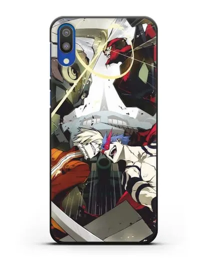 Чехол аниме Гуррен Лаганн (Gurren Lagann) последняя битва силиконовый для Samsung Galaxy M10 [SM-M105F]