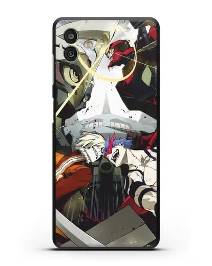 Чехол аниме Гуррен Лаганн (Gurren Lagann) последняя битва силиконовый для Samsung Galaxy M13 [SM-M135]