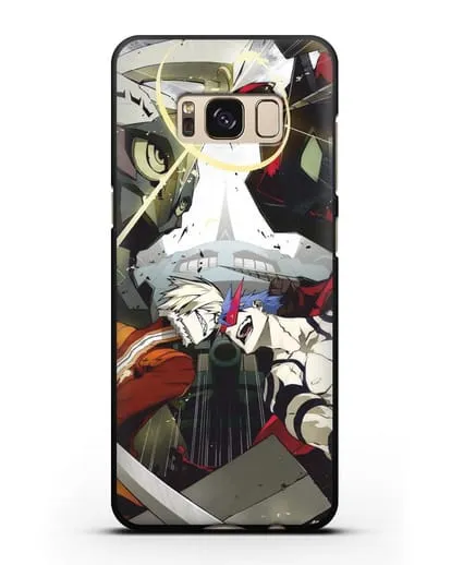 Чехол аниме Гуррен Лаганн (Gurren Lagann) последняя битва силиконовый для Samsung Galaxy S8 Plus [SM-G955F]