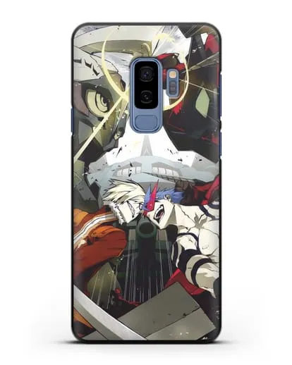 Чехол аниме Гуррен Лаганн (Gurren Lagann) последняя битва силиконовый для Samsung Galaxy S9 Plus [SM-G965F]
