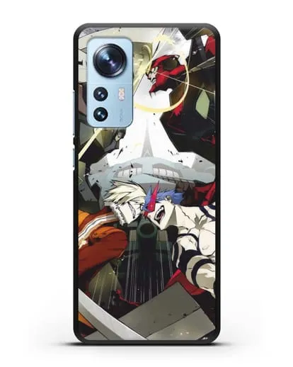 Чехол аниме Гуррен Лаганн (Gurren Lagann) последняя битва силиконовый для Xiaomi 12