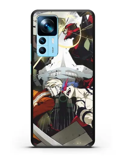 Чехол аниме Гуррен Лаганн (Gurren Lagann) последняя битва силиконовый для Xiaomi 12T Pro