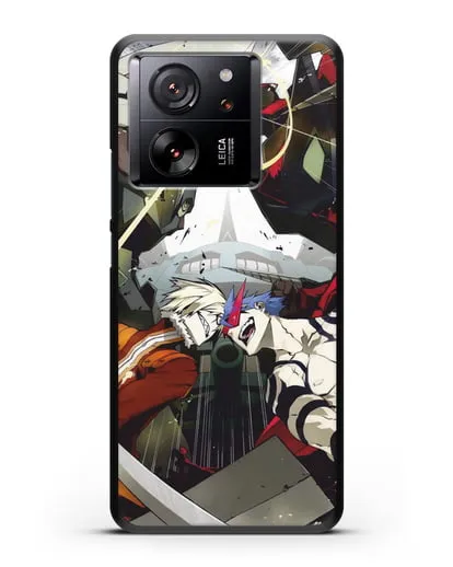 Чехол аниме Гуррен Лаганн (Gurren Lagann) последняя битва силиконовый для Xiaomi 13T
