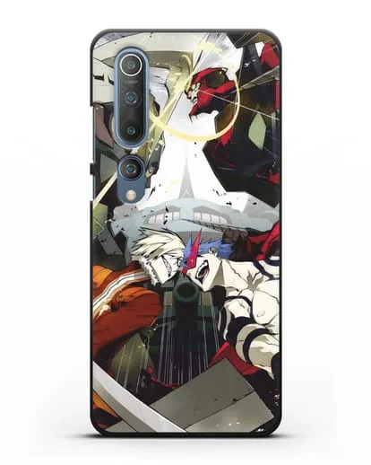 Чехол аниме Гуррен Лаганн (Gurren Lagann) последняя битва силиконовый для Xiaomi Mi 10