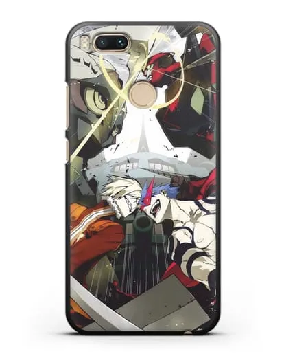 Чехол аниме Гуррен Лаганн (Gurren Lagann) последняя битва силиконовый для Xiaomi Mi A1