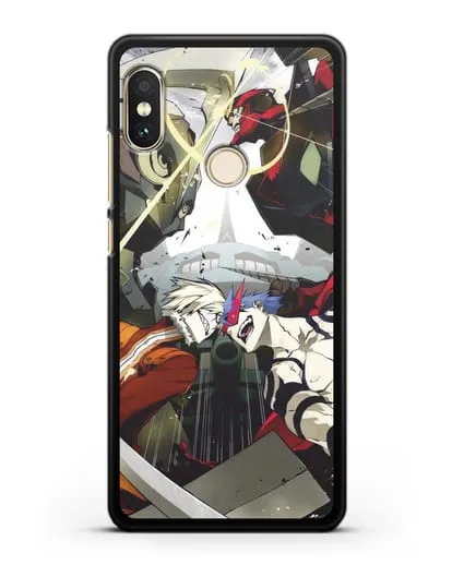 Чехол аниме Гуррен Лаганн (Gurren Lagann) последняя битва силиконовый для Xiaomi Mi A2 Lite