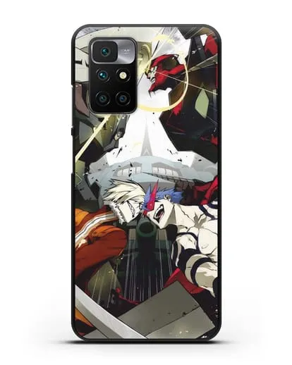 Чехол аниме Гуррен Лаганн (Gurren Lagann) последняя битва силиконовый для Xiaomi Redmi 10