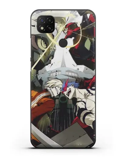Чехол аниме Гуррен Лаганн (Gurren Lagann) последняя битва силиконовый для Xiaomi Redmi 9C