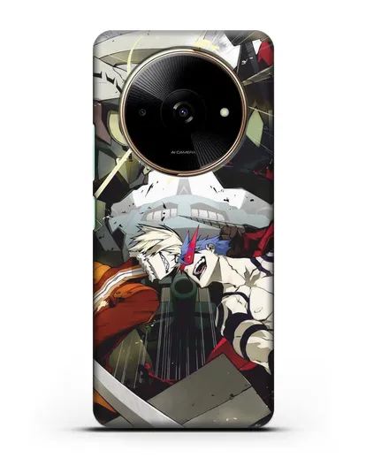Чехол аниме Гуррен Лаганн (Gurren Lagann) последняя битва силиконовый для Xiaomi Redmi A3x