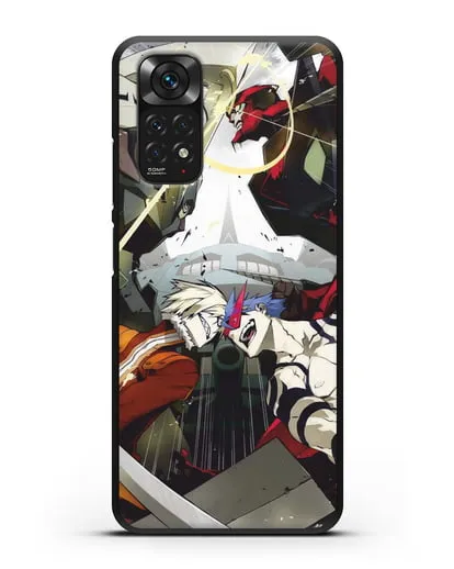 Чехол аниме Гуррен Лаганн (Gurren Lagann) последняя битва силиконовый для Xiaomi Redmi Note 11
