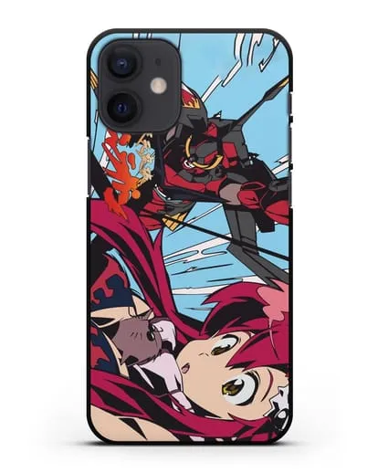 Чехол аниме Гуррен Лаганн (Gurren Lagann) Йоко силиконовый для iPhone 12 mini