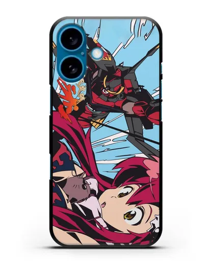 Чехол аниме Гуррен Лаганн (Gurren Lagann) Йоко силиконовый для iPhone 16