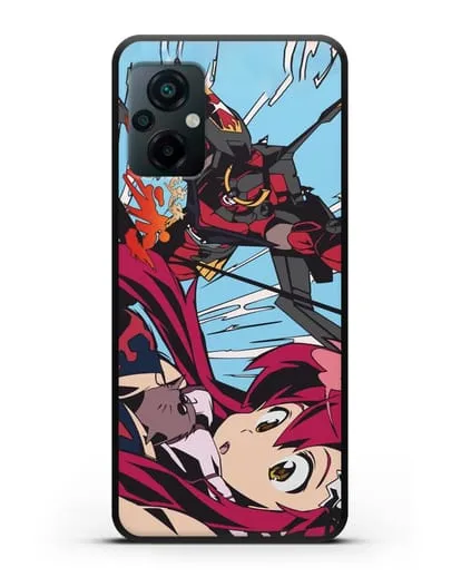Чехол аниме Гуррен Лаганн (Gurren Lagann) Йоко силиконовый для Xiaomi Poco M5
