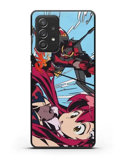 Чехол аниме Гуррен Лаганн (Gurren Lagann) Йоко силиконовый для Samsung Galaxy A53