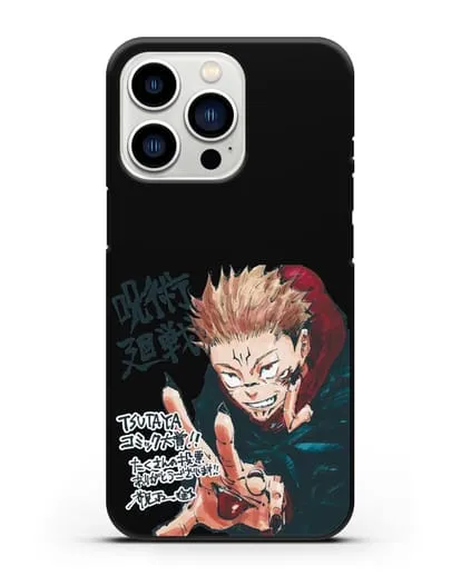 Чехол аниме Магическая битва (Jujutsu Kaisen) Джуджатсу Кайсен Дзюго картинка силиконовый для iPhone 13 Pro