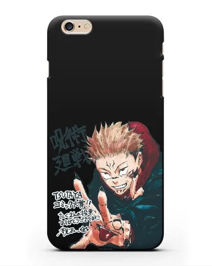 Чехол аниме Магическая битва (Jujutsu Kaisen) Джуджатсу Кайсен Дзюго картинка силиконовый для iPhone 6 Plus