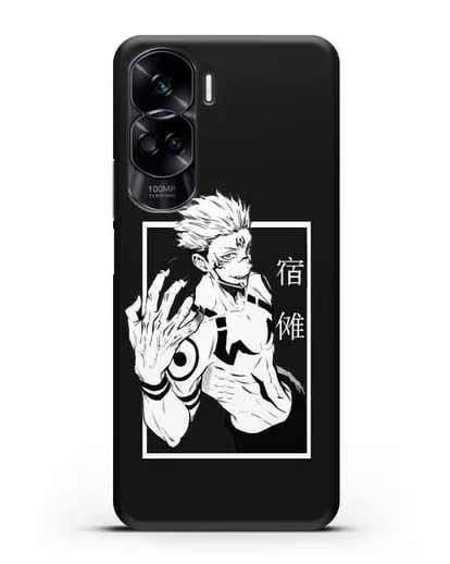 Чехол аниме Магическая битва (Jujutsu Kaisen) Джуджатсу Кайсен Дзюго изображение силиконовый для Honor 90 Lite