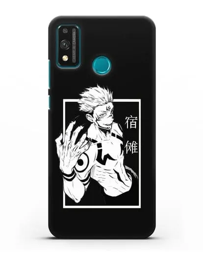 Чехол аниме Магическая битва (Jujutsu Kaisen) Джуджатсу Кайсен Дзюго изображение силиконовый для Honor 9X lite