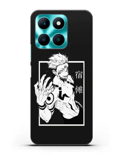 Чехол аниме Магическая битва (Jujutsu Kaisen) Джуджатсу Кайсен Дзюго изображение силиконовый для Honor X6a