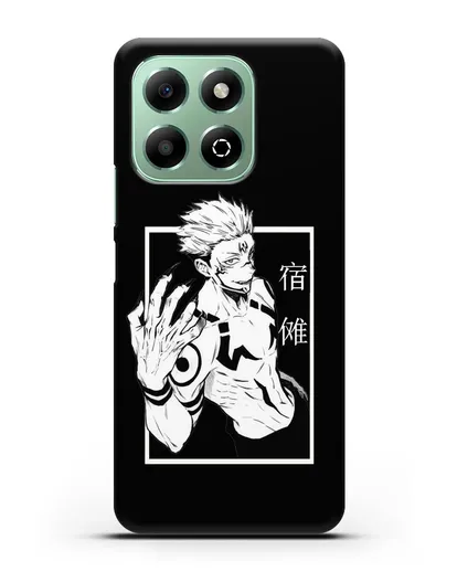 Чехол аниме Магическая битва (Jujutsu Kaisen) Джуджатсу Кайсен Дзюго изображение силиконовый для Honor X6b