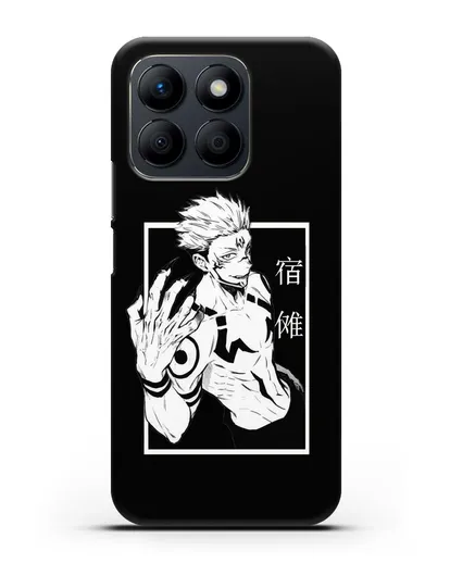 Чехол аниме Магическая битва (Jujutsu Kaisen) Джуджатсу Кайсен Дзюго изображение силиконовый для Honor X8b