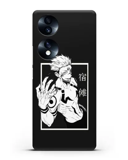 Чехол аниме Магическая битва (Jujutsu Kaisen) Джуджатсу Кайсен Дзюго изображение силиконовый для Honor 70