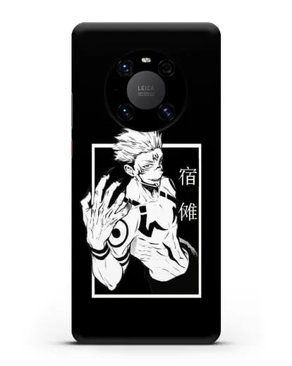 Чехол аниме Магическая битва (Jujutsu Kaisen) Джуджатсу Кайсен Дзюго изображение силиконовый для Huawei Mate 40 Pro