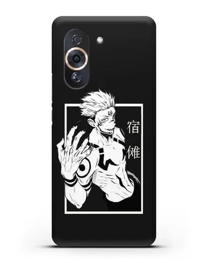 Чехол аниме Магическая битва (Jujutsu Kaisen) Джуджатсу Кайсен Дзюго изображение силиконовый для Huawei Nova 10