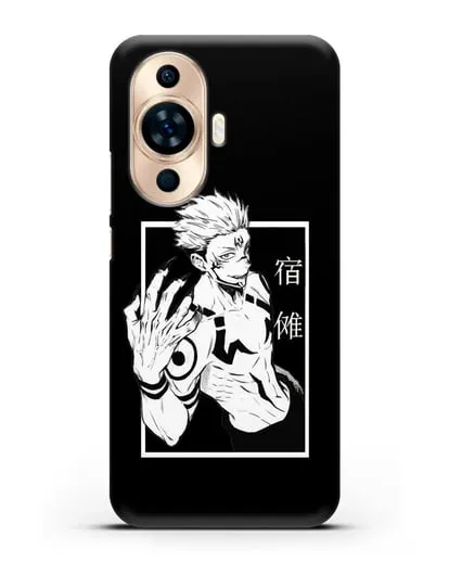 Чехол аниме Магическая битва (Jujutsu Kaisen) Джуджатсу Кайсен Дзюго изображение силиконовый для Huawei Nova 11