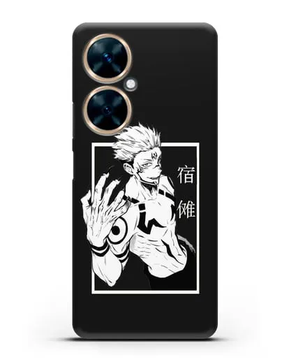 Чехол аниме Магическая битва (Jujutsu Kaisen) Джуджатсу Кайсен Дзюго изображение силиконовый для Huawei Nova 11i
