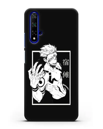Чехол аниме Магическая битва (Jujutsu Kaisen) Джуджатсу Кайсен Дзюго изображение силиконовый для Huawei Nova 5T