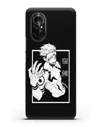 Чехол аниме Магическая битва (Jujutsu Kaisen) Джуджатсу Кайсен Дзюго изображение силиконовый для Huawei Nova 8