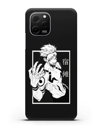 Чехол аниме Магическая битва (Jujutsu Kaisen) Джуджатсу Кайсен Дзюго изображение силиконовый для Huawei Nova Y61