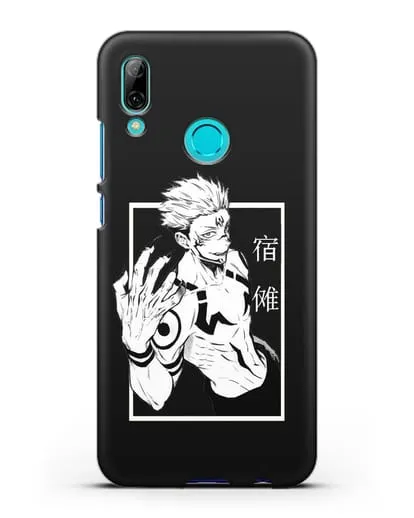 Чехол аниме Магическая битва (Jujutsu Kaisen) Джуджатсу Кайсен Дзюго изображение силиконовый для Huawei P Smart 2019