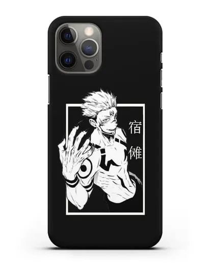Чехол аниме Магическая битва (Jujutsu Kaisen) Джуджатсу Кайсен Дзюго изображение силиконовый для iPhone 12 Pro