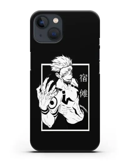 Чехол аниме Магическая битва (Jujutsu Kaisen) Джуджатсу Кайсен Дзюго изображение силиконовый для iPhone 13