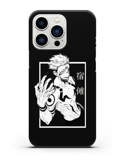 Чехол аниме Магическая битва (Jujutsu Kaisen) Джуджатсу Кайсен Дзюго изображение силиконовый для iPhone 13 Pro