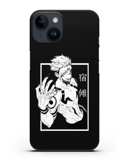 Чехол аниме Магическая битва (Jujutsu Kaisen) Джуджатсу Кайсен Дзюго изображение силиконовый для iPhone 14