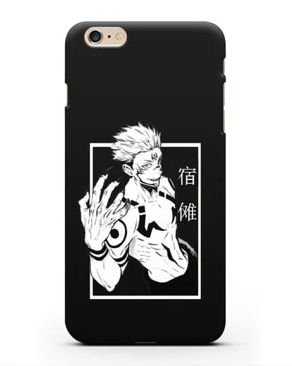 Чехол аниме Магическая битва (Jujutsu Kaisen) Джуджатсу Кайсен Дзюго изображение силиконовый для iPhone 6 Plus